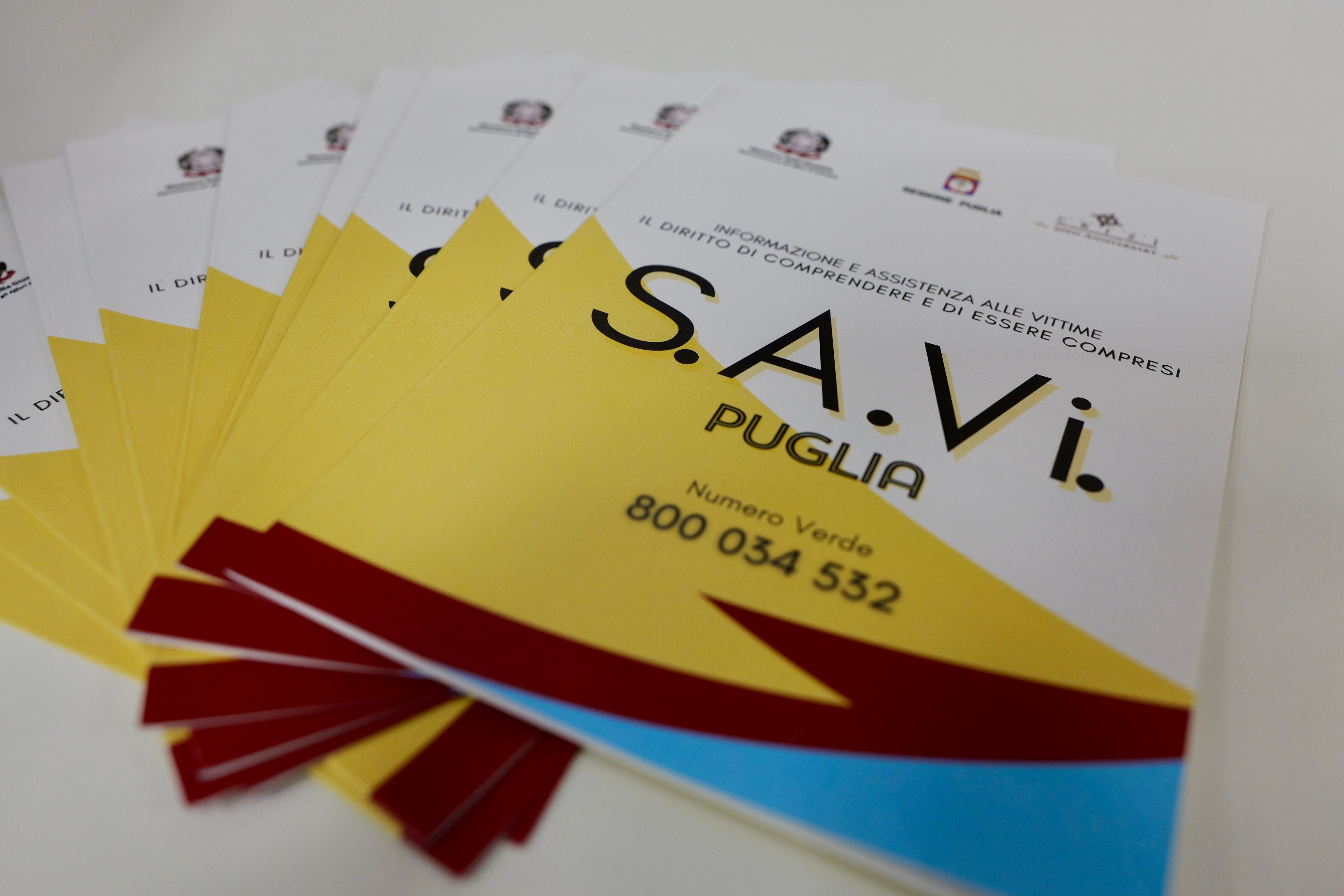 Galleria Presentato il Servizio di Informazione e Assistenza alle Vittime di reato della Regione Puglia - Diapositiva 4 di 5