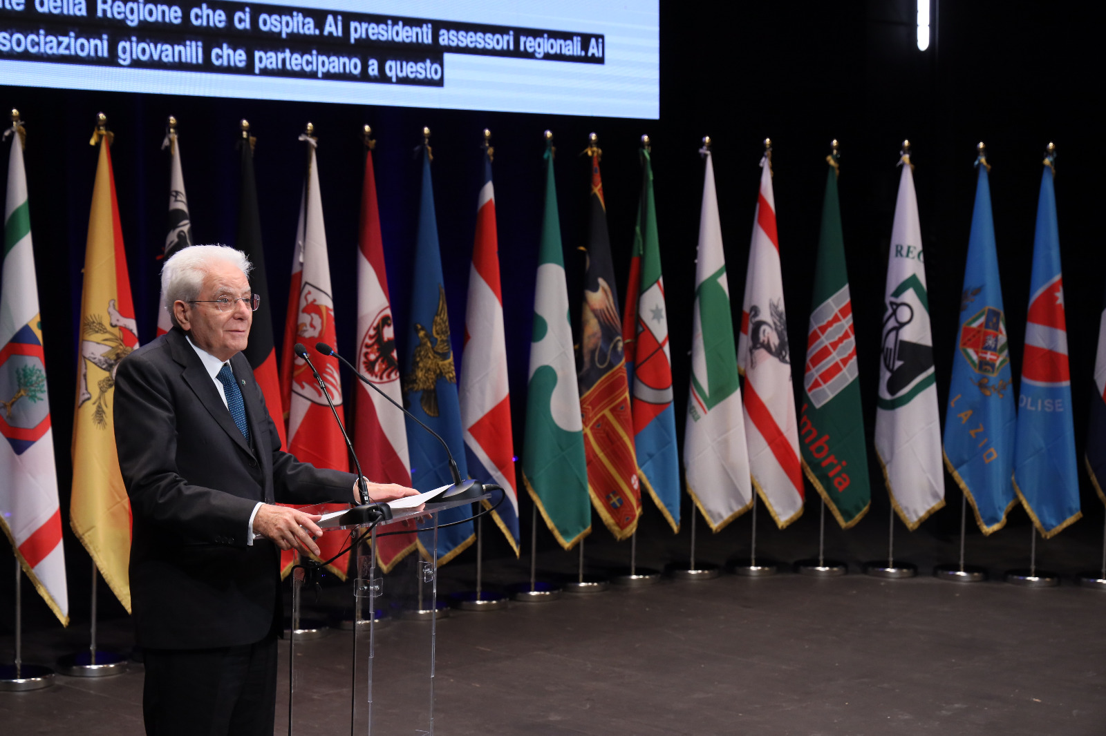 Galleria Festival delle Regioni, il presidente Mattarella alla cerimonia inaugurale - Diapositiva 6 di 8